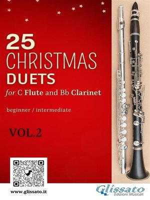 cover image of 25 Christmas Duets for Flute and Clarinet--VOL.2